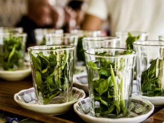 Thé à la menthe