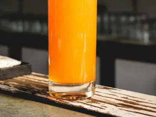 Jus d'orange pressé
